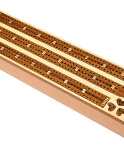 Tablero de Cribbage Continuo de 3 Pistas por Palm Royal