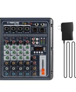 Phenyx Pro PRX-100 Mezcladora de Audio, Consola Compacta de