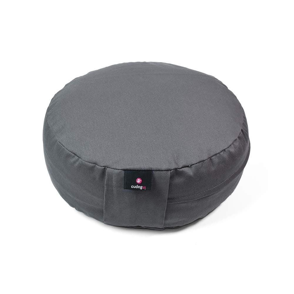 Cojín de Meditación Cudegui Zafu Relleno de Cáscara de Café