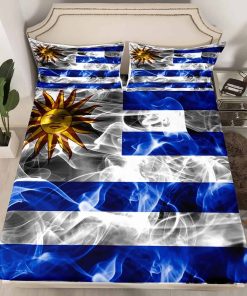 Juego de Sábanas de Bandera de Uruguay Homewish Juego de