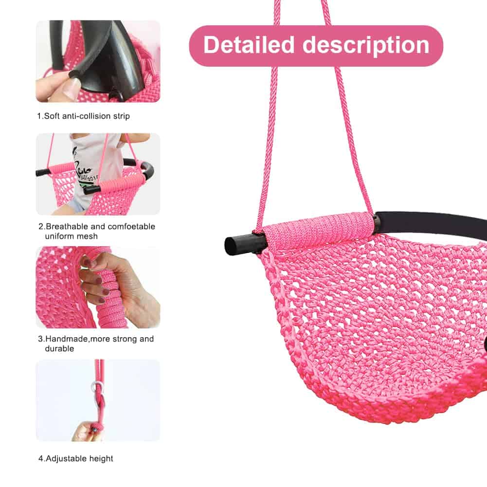 Columpio Colgante de Mano ROPECUBE para Niños con Cuerdas - Imagen 4