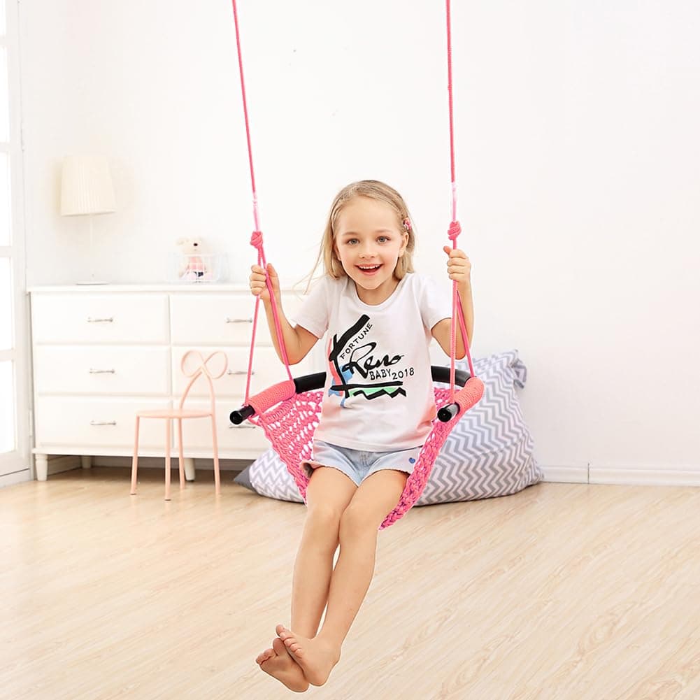 Columpio Colgante de Mano ROPECUBE para Niños con Cuerdas - Imagen 8