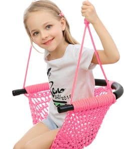 Columpio Colgante de Mano ROPECUBE para Niños con Cuerdas