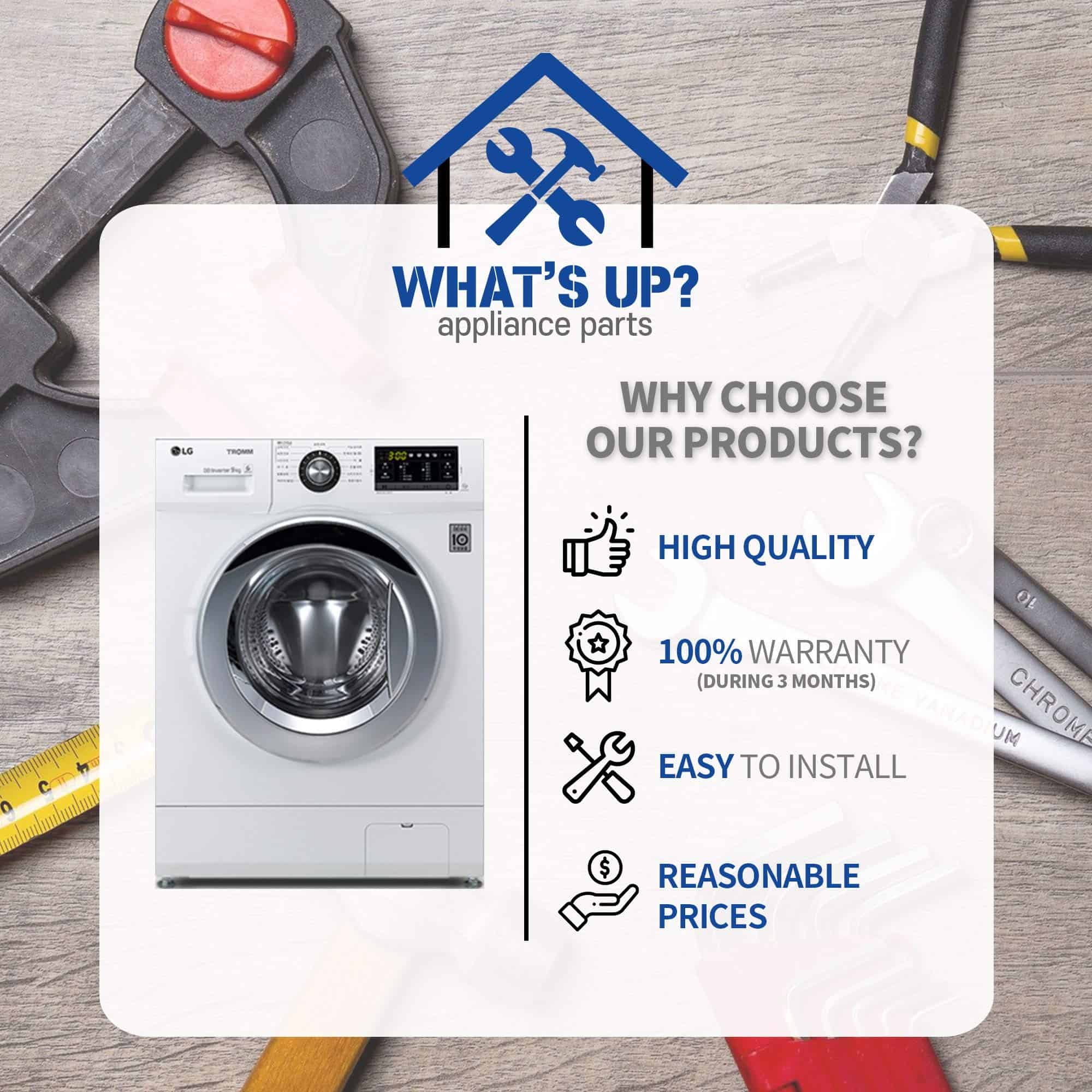 Amortiguador de carga para lavadora What's Up? DC66-00470B - Imagen 7