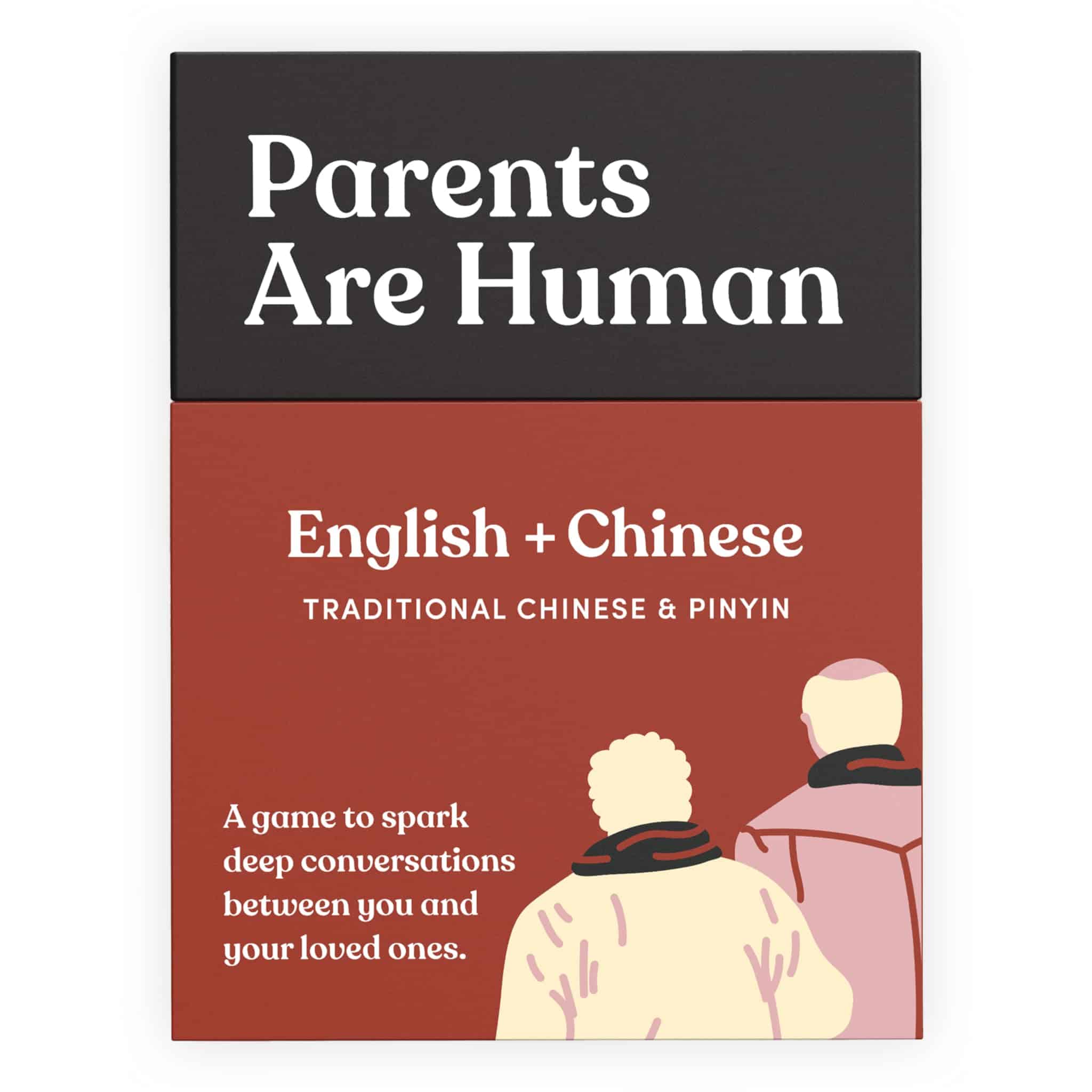 Baraja de conversación bilingüe Parents Are -adicional