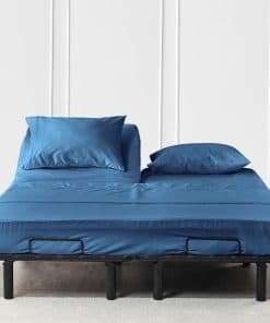 Juego de sábanas JS Sanders Collection -Azul Mediterráneo