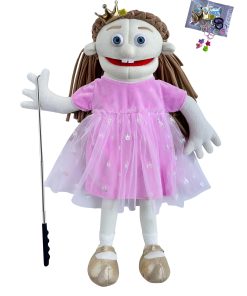 Titiritera Rodayna 25", Niña, Cuerpo Completo, Estilo