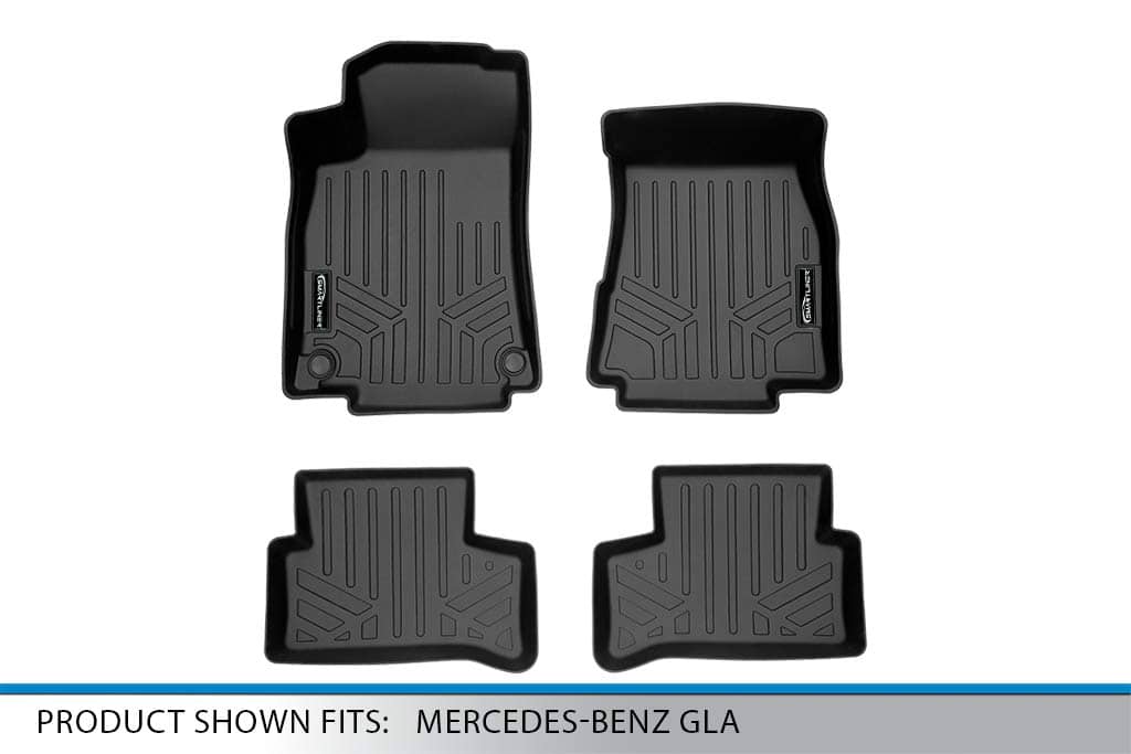 SMARTLINER SA0533/B0533 Juego de tapetes negros a medida - Imagen 6