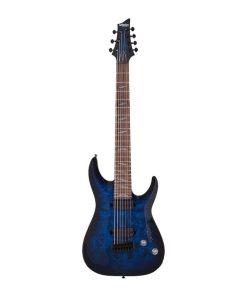 Guitarra eléctrica Schecter Omen Elite-7 - See Thru Blue