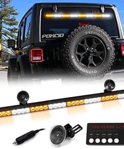 FOXCID 35" Barra de Luz Estroboscópica LED de Emergencia