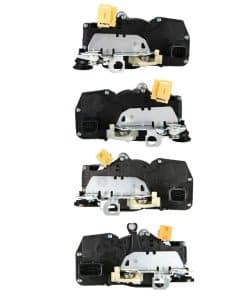 Actuador de cerradura de puerta con conjunto de pestillo