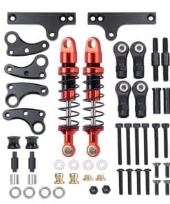RCLions 2pcs Kit de Suspensión de Amortiguador RC 70mm para