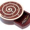 Tablero de cribbage en espiral de 2 pistas no continuas -