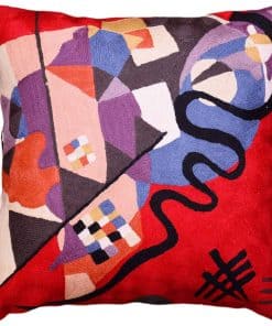 Funda de cojín para sofá moderno Kandinsky - Rojo Flujo |
