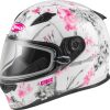 Casco de nieve con lente doble GMAX FF-49S de cara completa