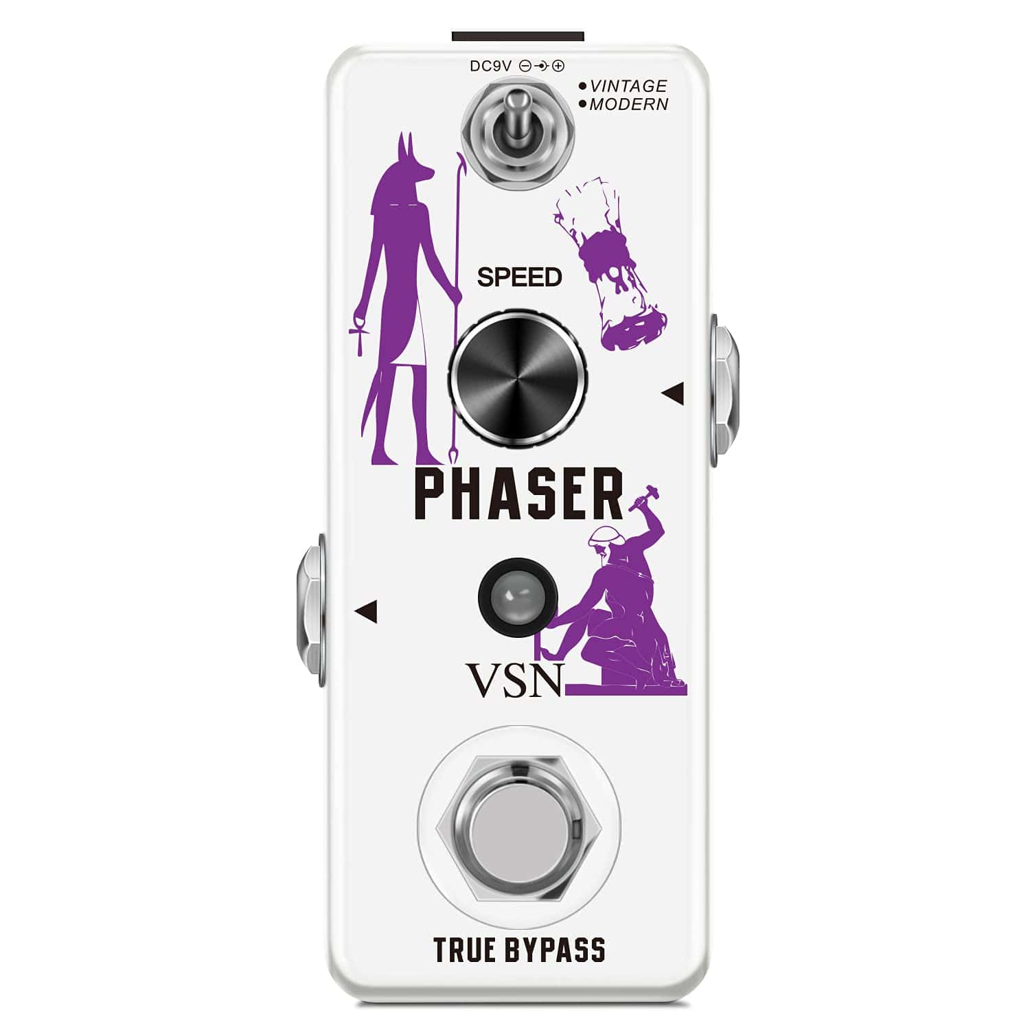Pedal de Efecto de Guitarra VSN Phaser Efecto de Fase