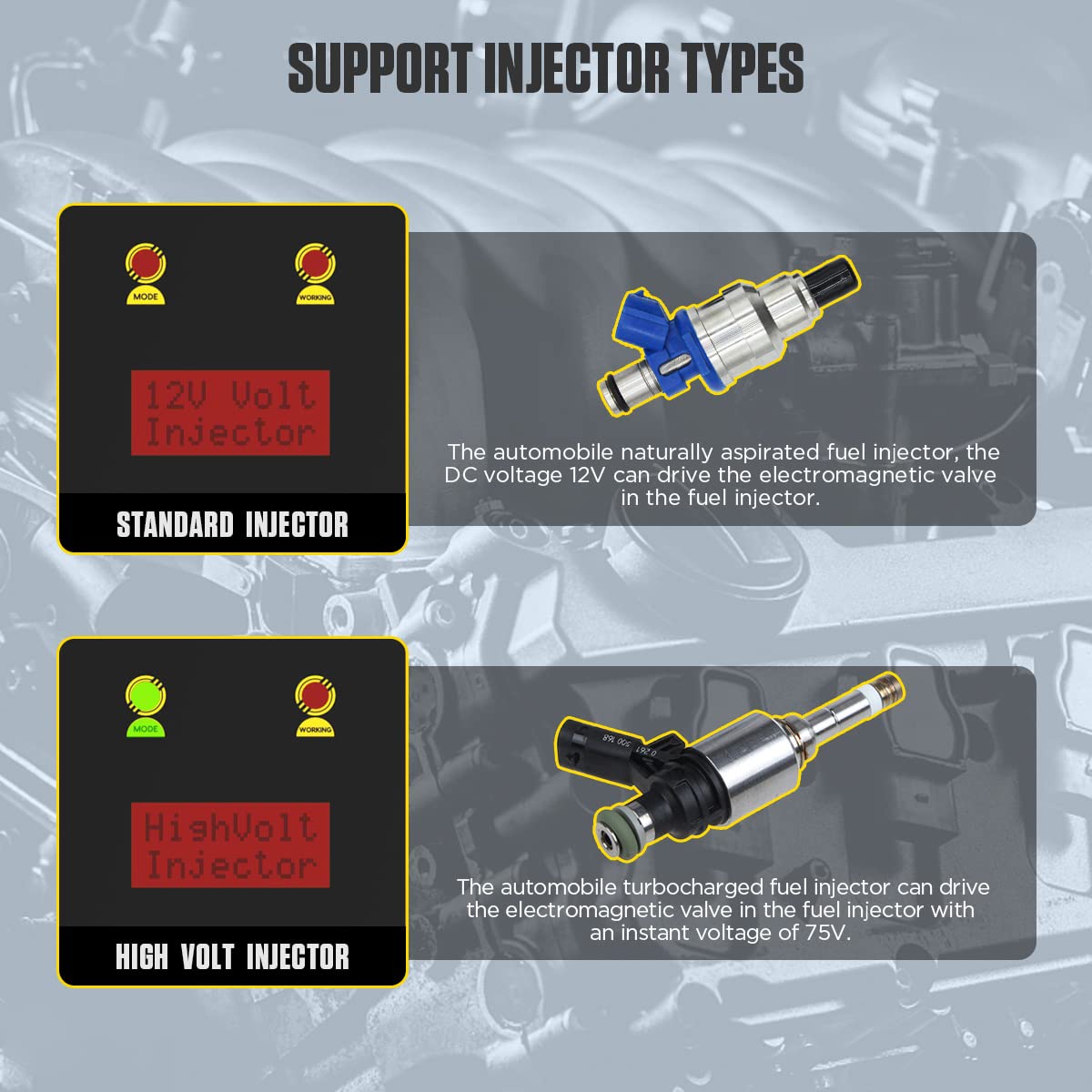 Generador de señales para inyectores de combustible para - Imagen 6
