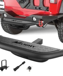Paso de enganche Nilight con protector de parachoques