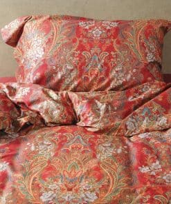 Juego de ropa de cama de lujo Eikei Boho Paisley Print
