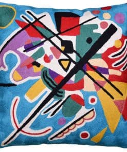 Funda de Almohada Moderna Kashmir Designs Kandinsky -