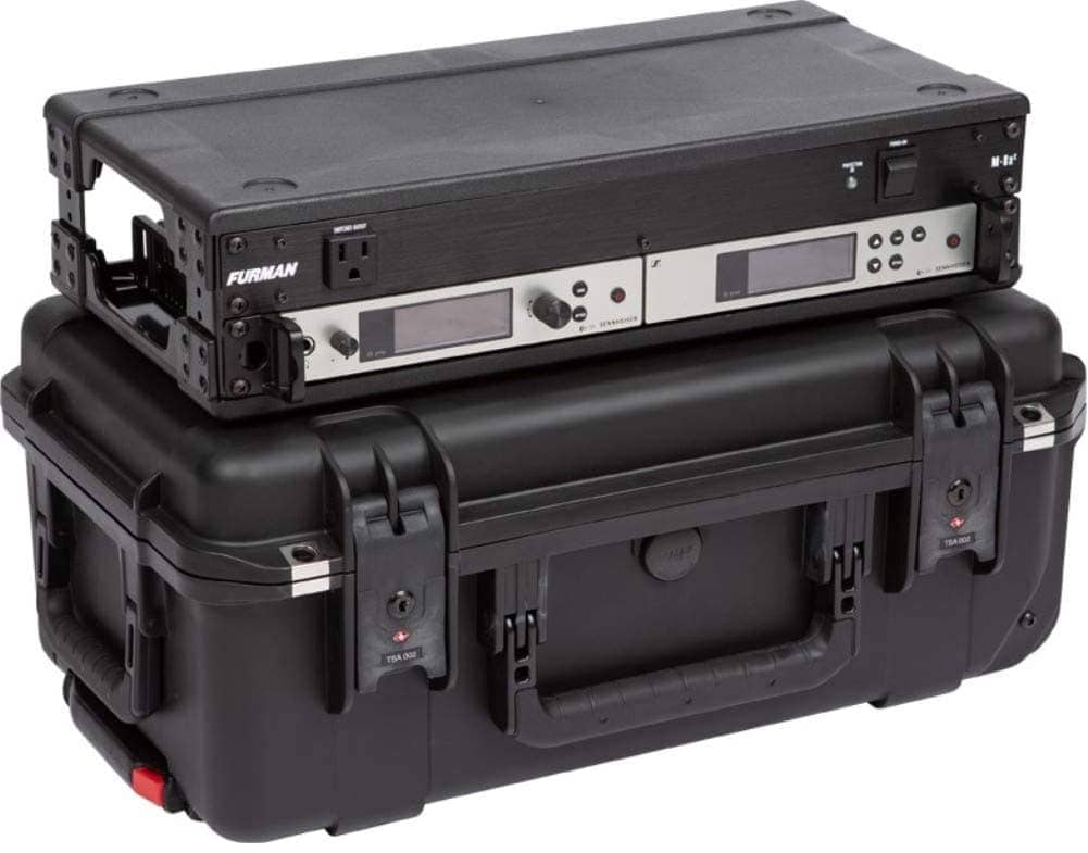Estuche de Rack SKB 3i-2011M72U iSeries 2U Carry On Shallow