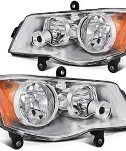 Conjunto de faros ECCPP para Chrysler Town & Country
