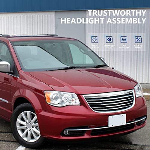 Conjunto de faros ECCPP para Chrysler Town & Country - Imagen 5
