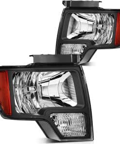 Conjunto de Faros ECCPP Para Ford F-150 2009-2014 Lado del