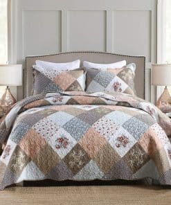 Juego de Colchas Travan de 3 Piezas para Cama King