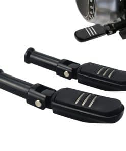 WOWTK Peldaños de pasajeros Streamliner con kit de montaje