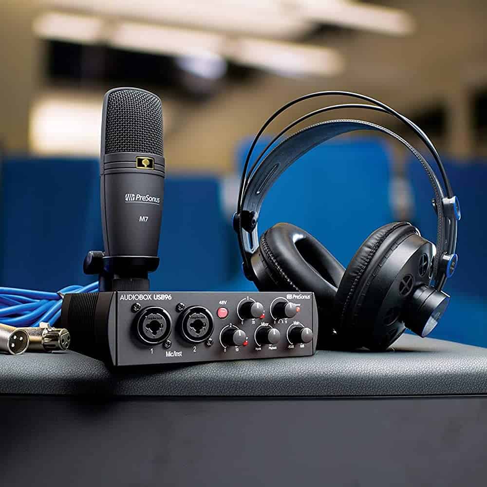 Paquete de Grabación de Estudio PreSonus AudioBox 96 25 - Imagen 3