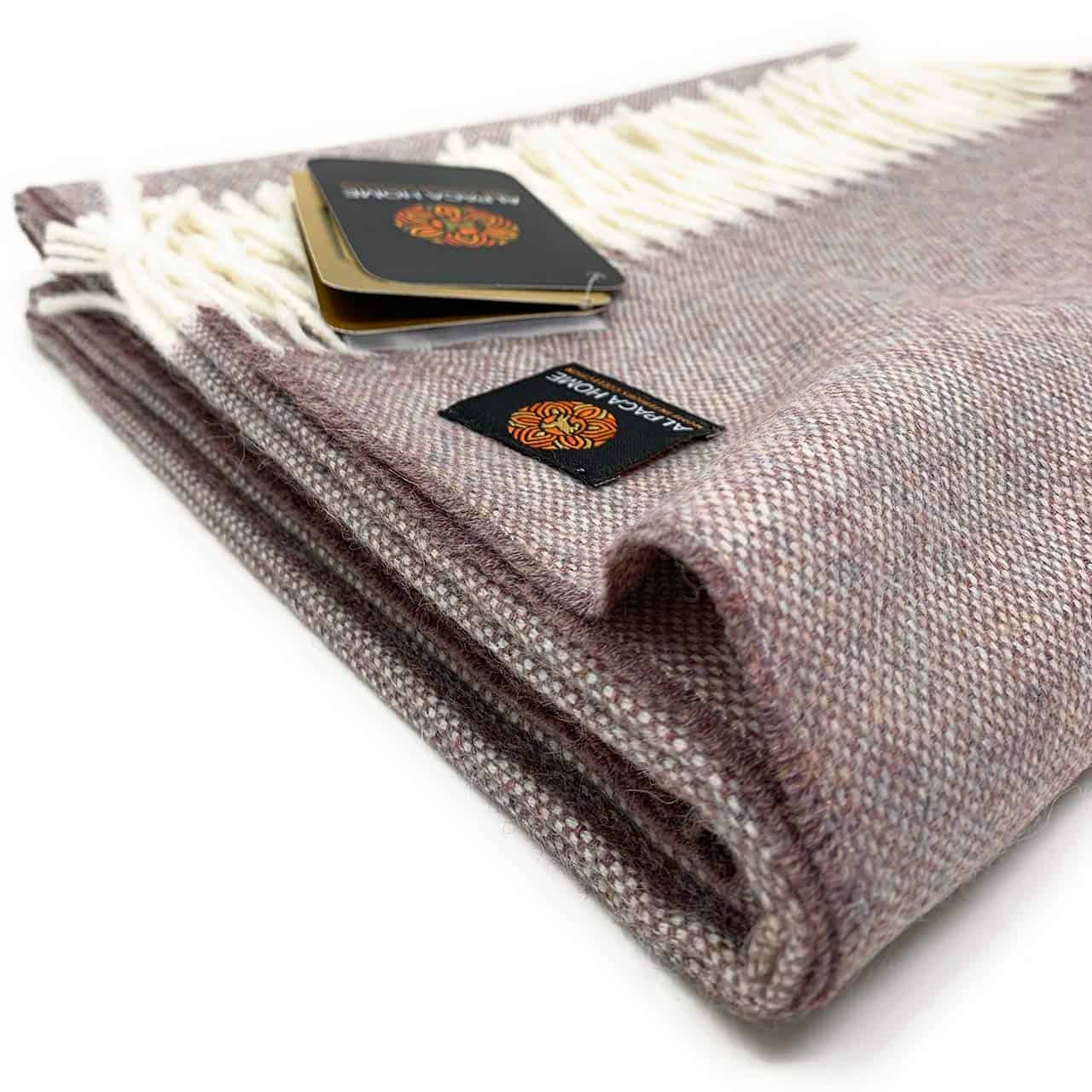 Alpaca Home | Manta de Lana de Alpaca Tejida a Mano - Imagen 6