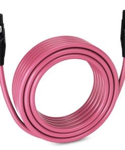 Cable de micrófono XLR balanceado LyxPro de 50 -Rosa