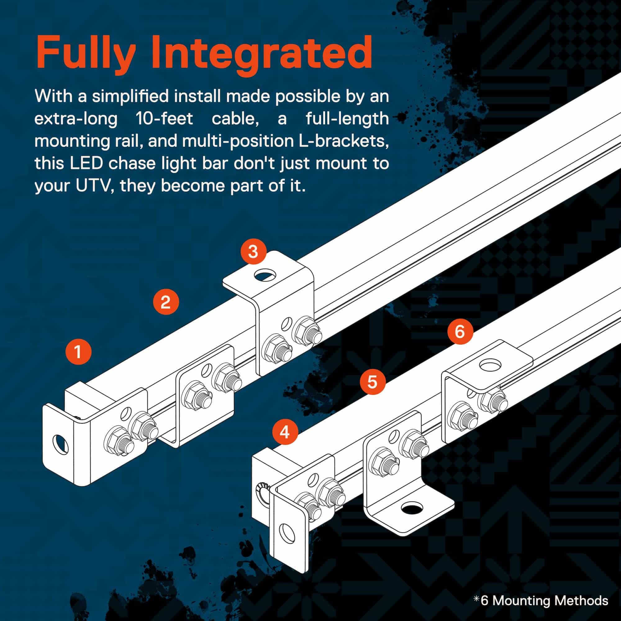 Barra de luz LED para Polaris RZR Can-Am UTV ATV SXS Camión - Imagen 7