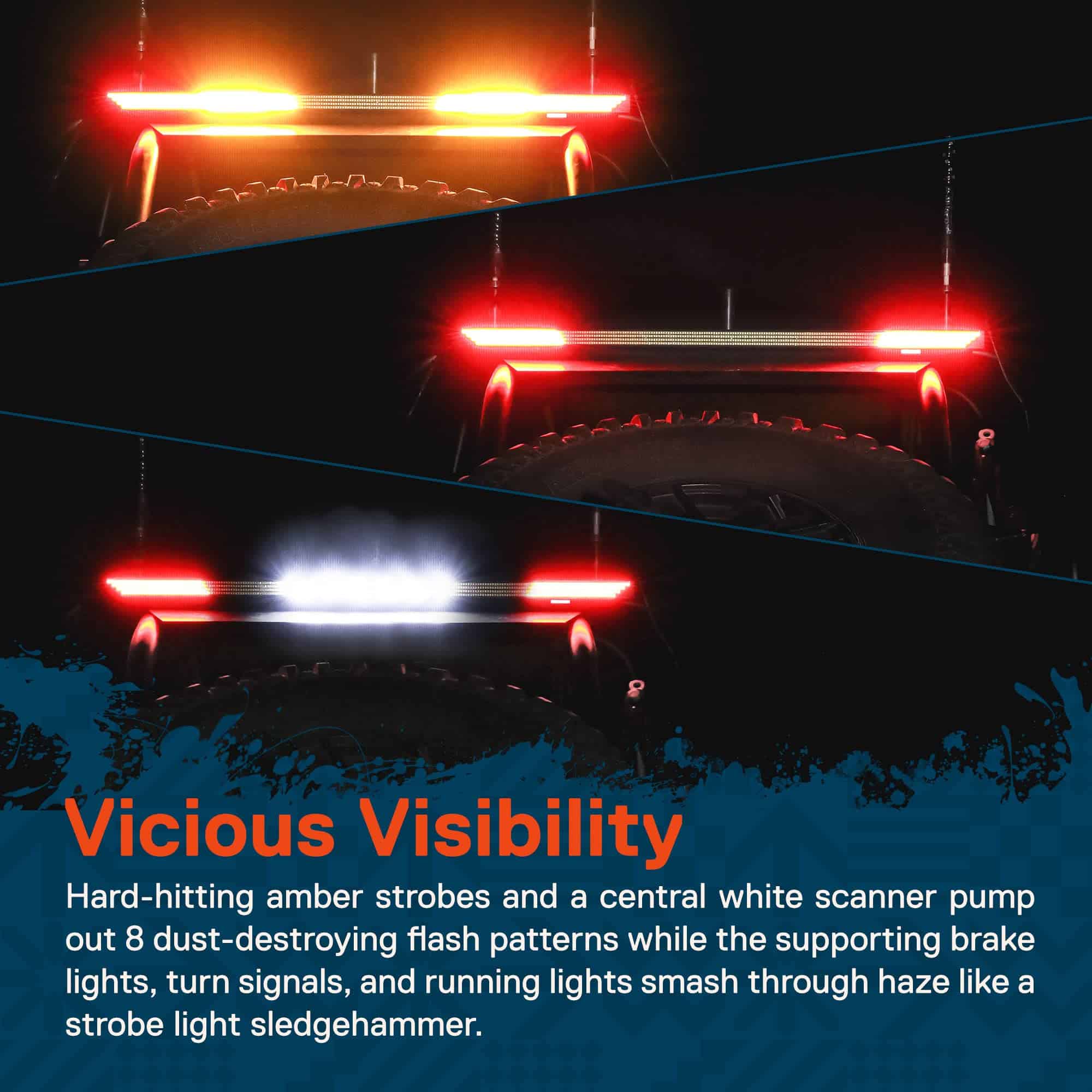 Barra de luz LED para Polaris RZR Can-Am UTV ATV SXS Camión - Imagen 4