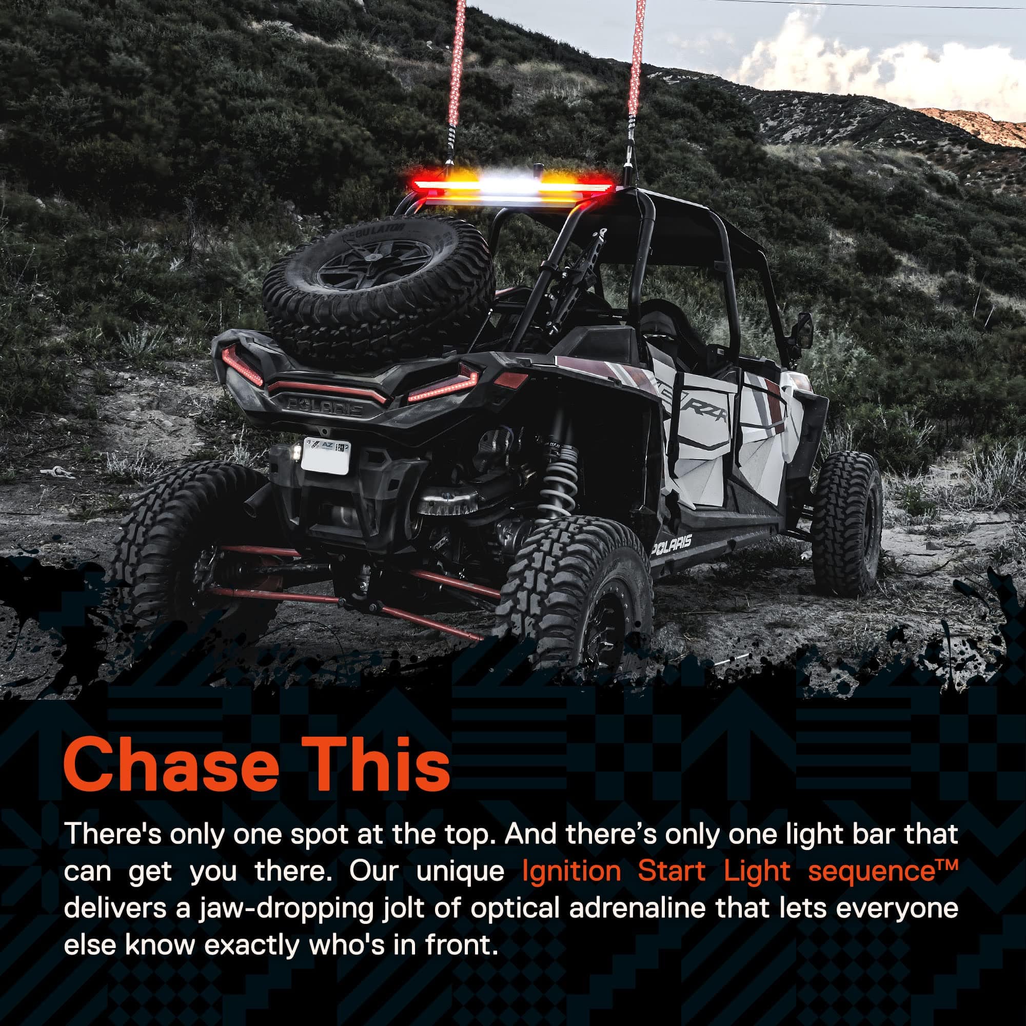 Barra de luz LED para Polaris RZR Can-Am UTV ATV SXS Camión - Imagen 5