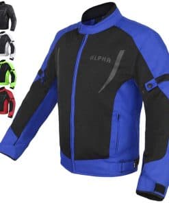 CHAQUETA DE MALLA DE ALTA VISIBILIDAD PARA -Azul