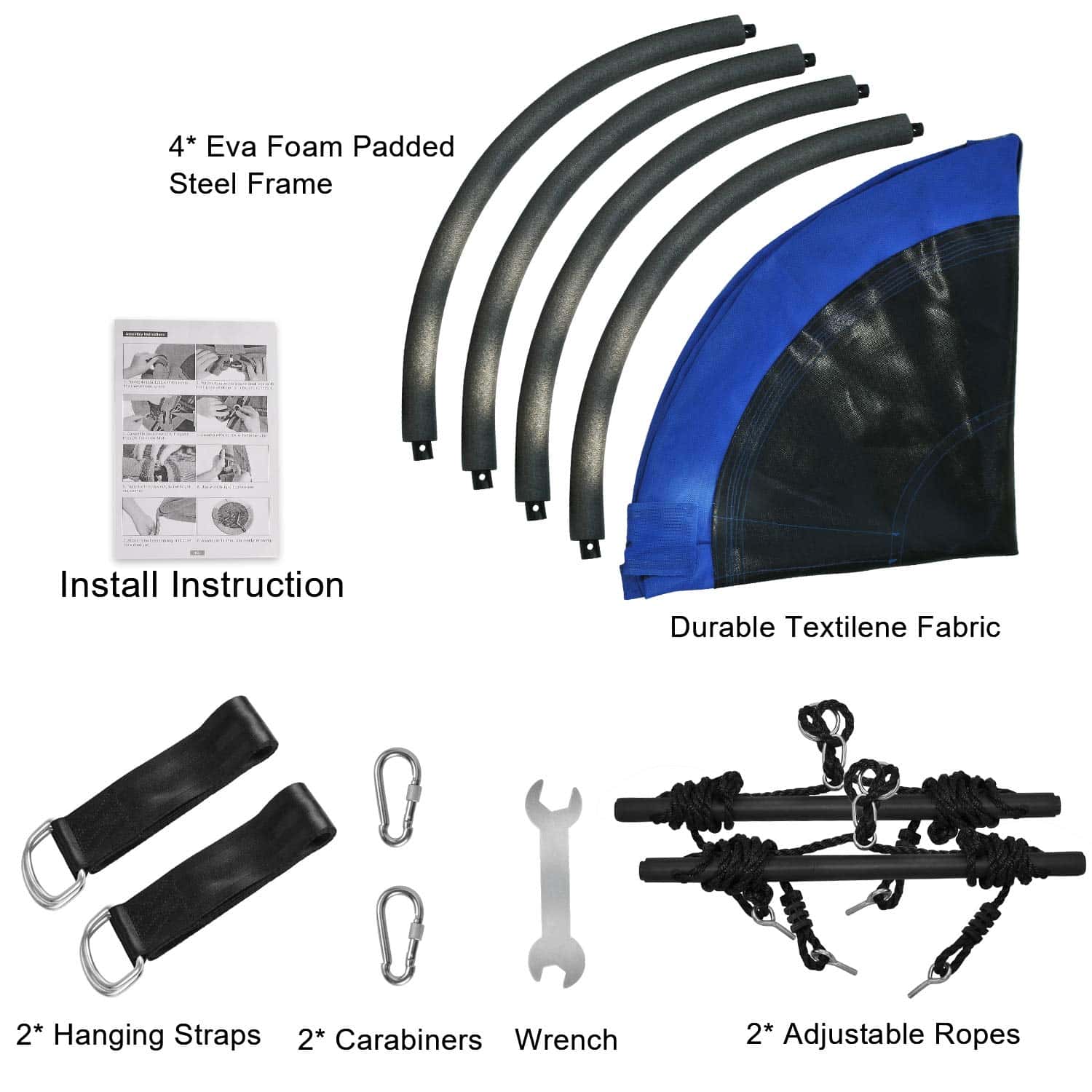 Columpio de árbol Treeswin de 46 pulgadas, capacidad de - Imagen 7