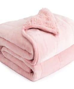 Manta Pesada de Algodón Azul Reina 15 lbs, Mantas Pesadas