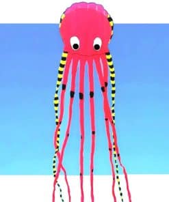 Cometa Pulpo 3D Gigante de 8 Metros Ultra Grande y