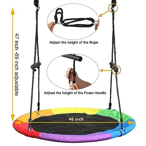 Columpio de árbol Treeswin 40 pulgadas, Capacidad de peso - Imagen 4