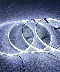 Kit de 4 luces LED para aro de rueda iluminado Puro Blanco