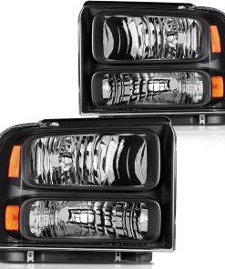 Conjunto de Faros ECCPP Para Ford F-250/F-350 2005-2007