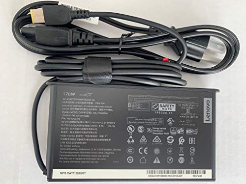 Versión Delgada Original Lenovo 170W Adaptador de Corriente