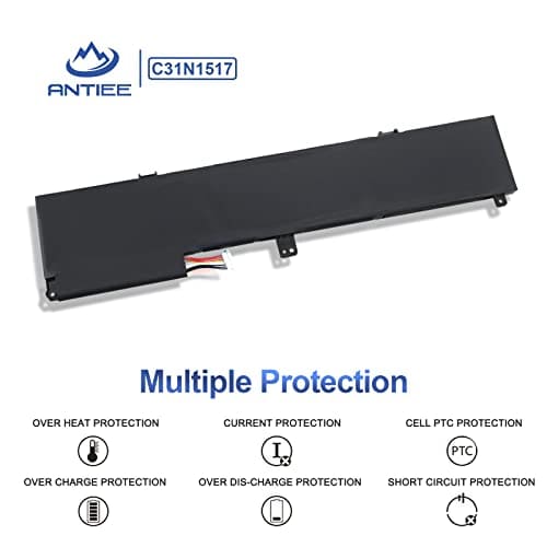 ANTIEE C31N1517 Batería de Portátil Compatible con ASUS - Imagen 6