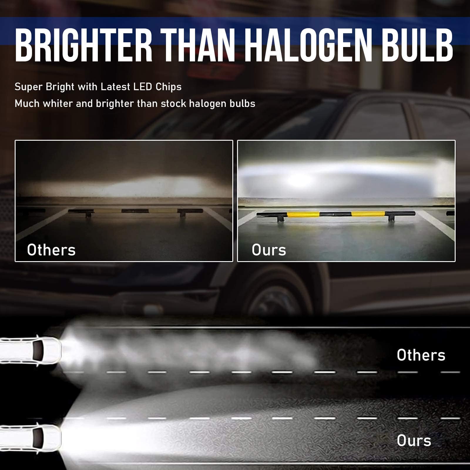 OPP ULITE Luces de Niebla LED para Dodge Ram 1500 2013 2014 - Imagen 3