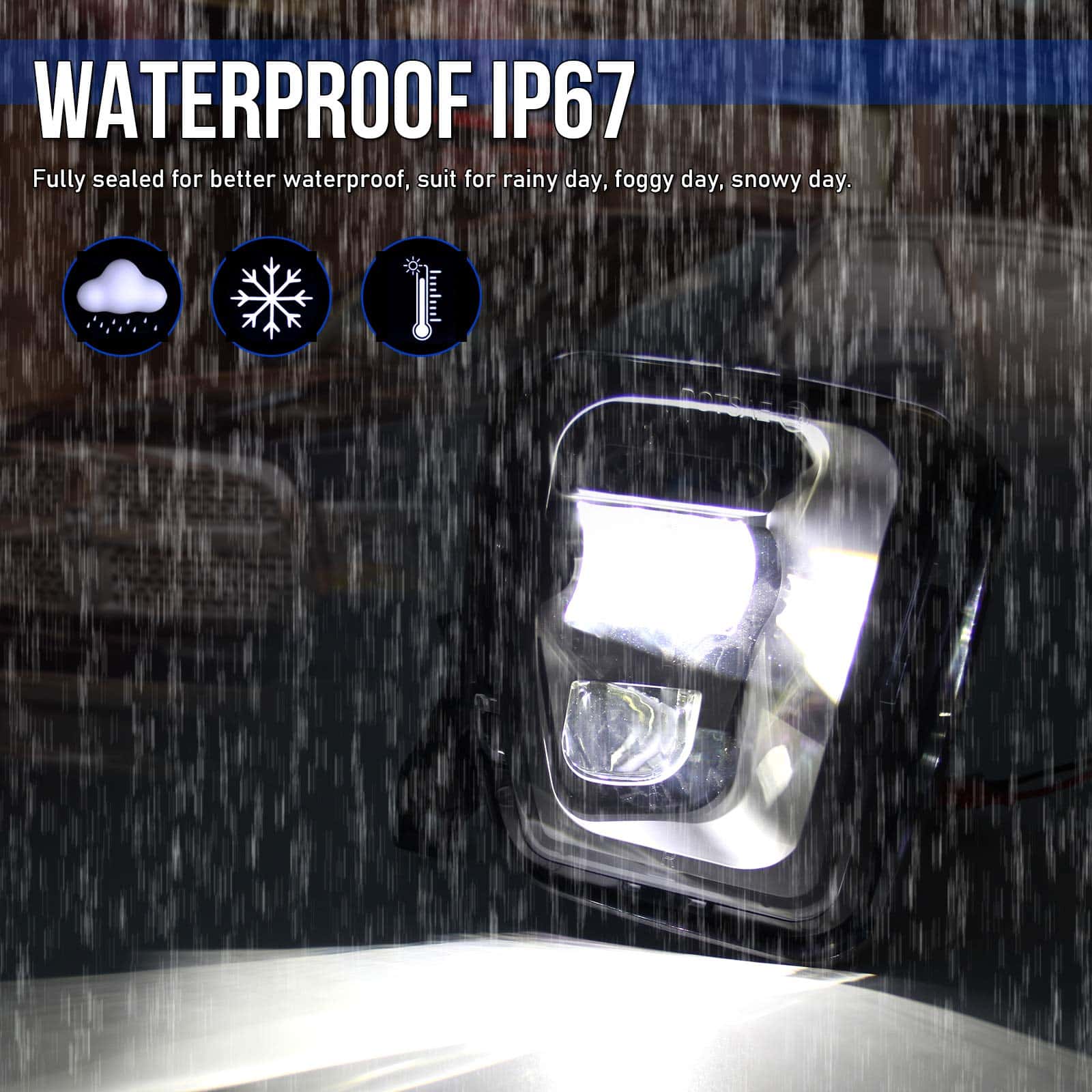 OPP ULITE Luces de Niebla LED para Dodge Ram 1500 2013 2014 - Imagen 7