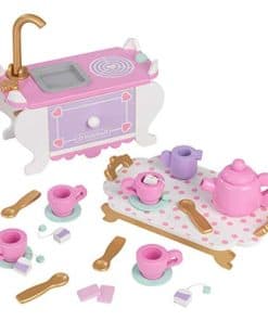 KidKraft Let's Pretend: Tea Time, 22-Piece Play Food
