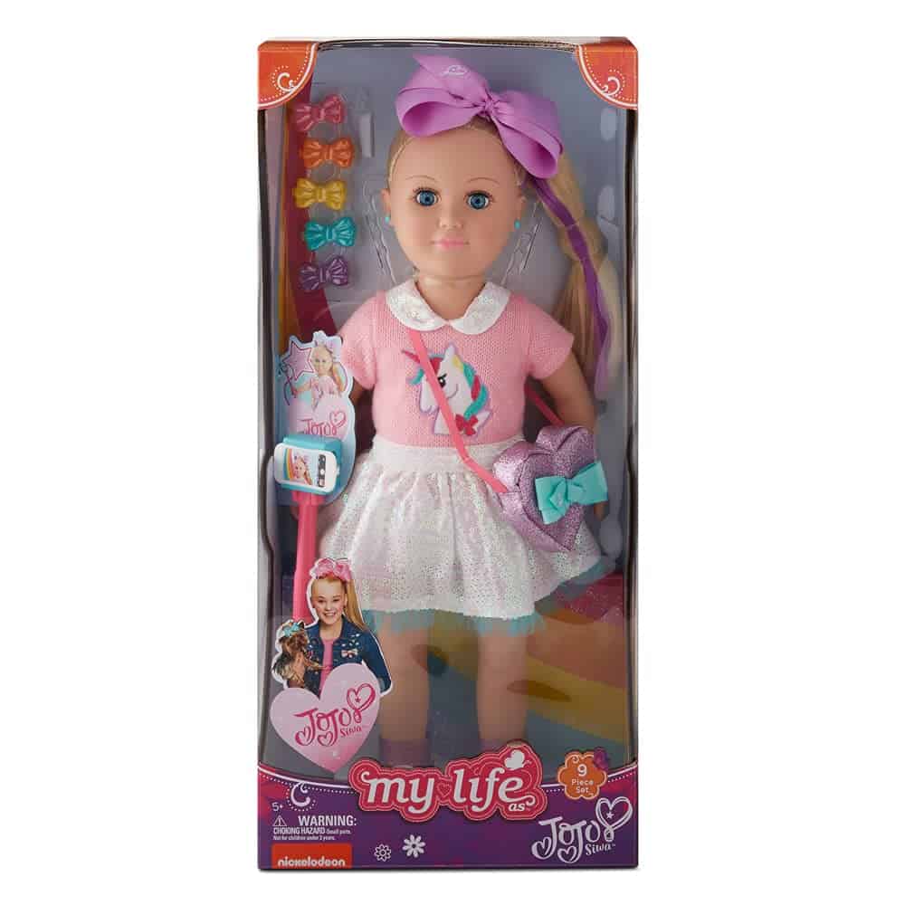 Muñeca My Life As 18" Poseable JoJo Siwa con Teléfono