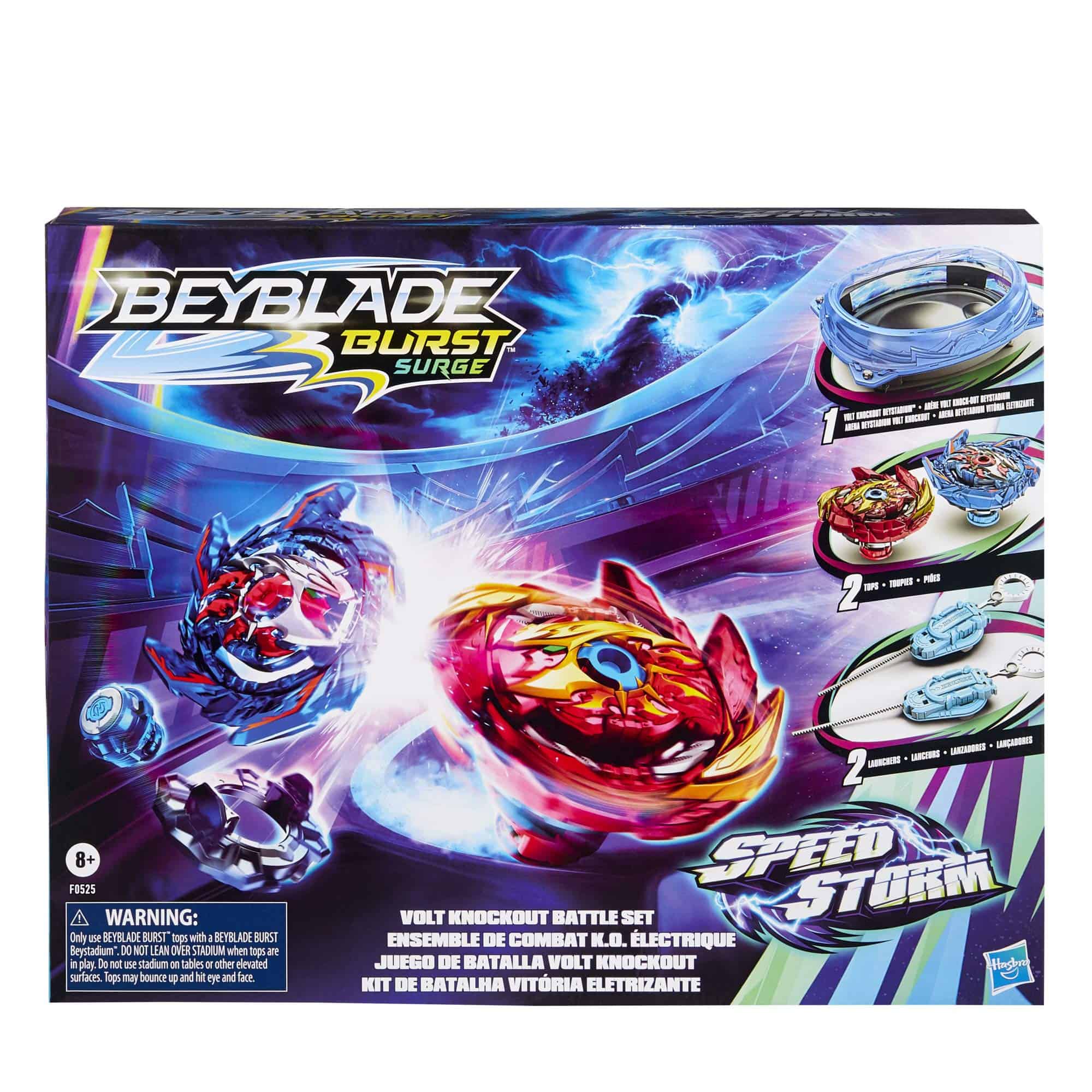 Set de Batalla Beyblade Burst Surge Speedstorm Volt - Imagen 3
